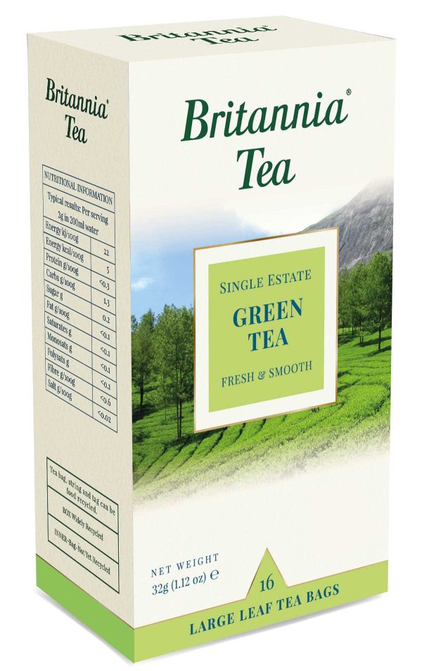 Green Tea Pyramids